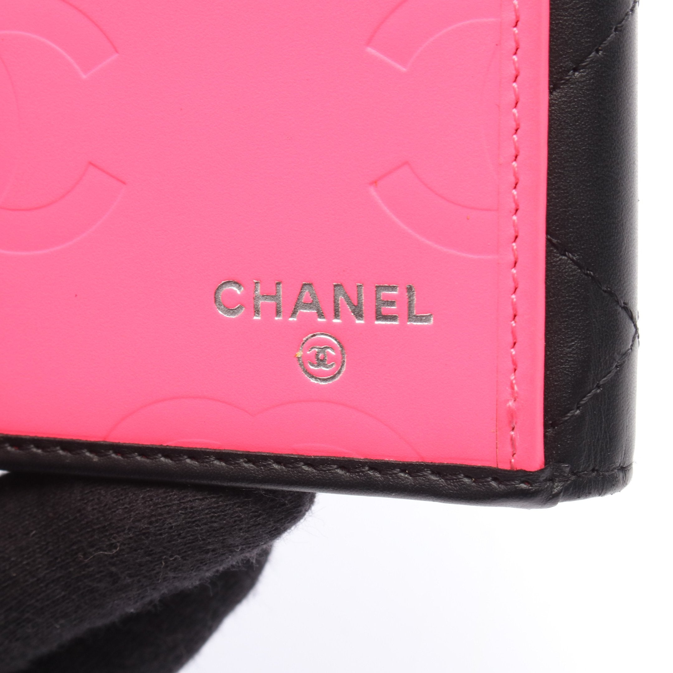 CHANEL シャネル カンボンライン マトラッセ Wホック 二つ折り財布 CHANEL（シャネル） 【GWタイムSALE☆30％OFF】シャネル がま口財布 二