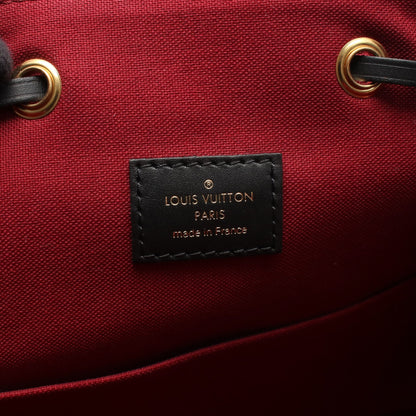 モンスリ NM PM モノグラム バックパック リュックサック PVC レザー ブラウン ブラック ルイヴィトン バッグ LOUIS VUITTON