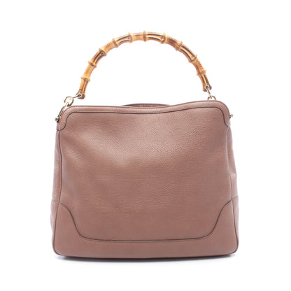 ダイアナ バンブー ワンショルダーバッグ レザー ダスティピンク グッチ バッグ GUCCI