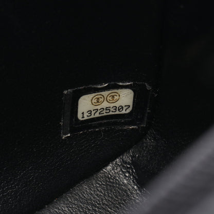 ミニマトラッセ チェーンショルダーバッグ キャビアスキン ブラック シルバー金具 シャネル バッグ CHANEL