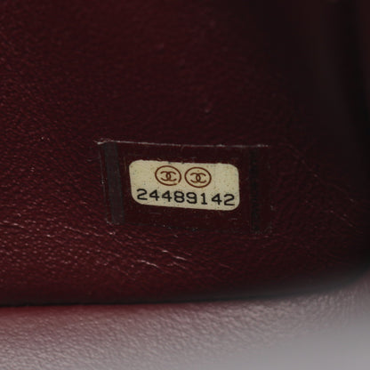 ミニマトラッセ チェーンショルダーバッグ ラムスキン ブラック シルバー金具 シャネル バッグ CHANEL