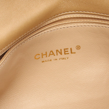 マトラッセ チェーンショルダーバッグ サテン ゴールド ゴールド金具 シャネル バッグ CHANEL