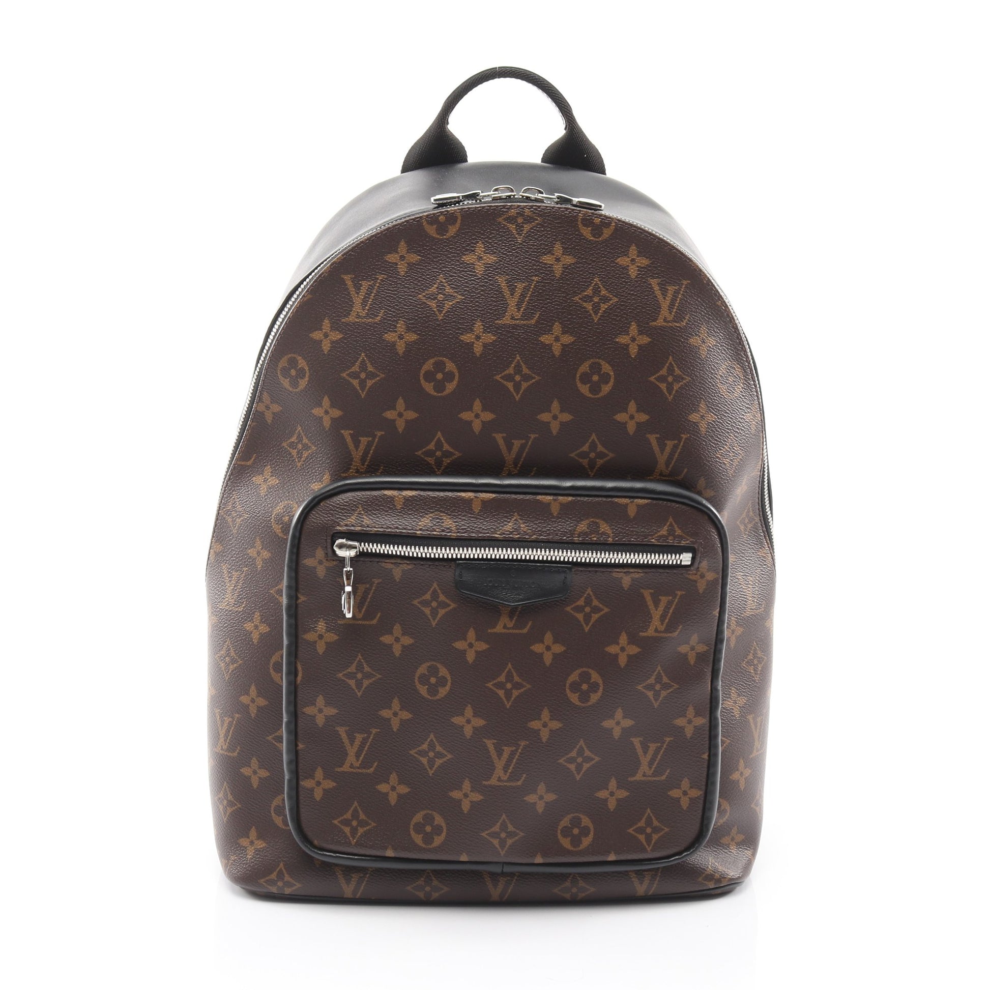 ジョッシュ NV モノグラムマカサー バックパック リュックサック PVC レザー ブラウン ブラック ルイヴィトン バッグ LOUIS VUITTON