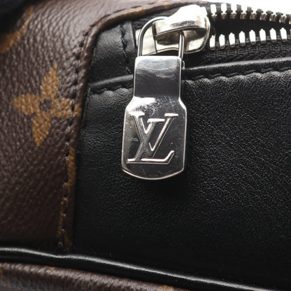 ジョッシュ NV モノグラムマカサー バックパック リュックサック PVC レザー ブラウン ブラック ルイヴィトン バッグ LOUIS VUITTON