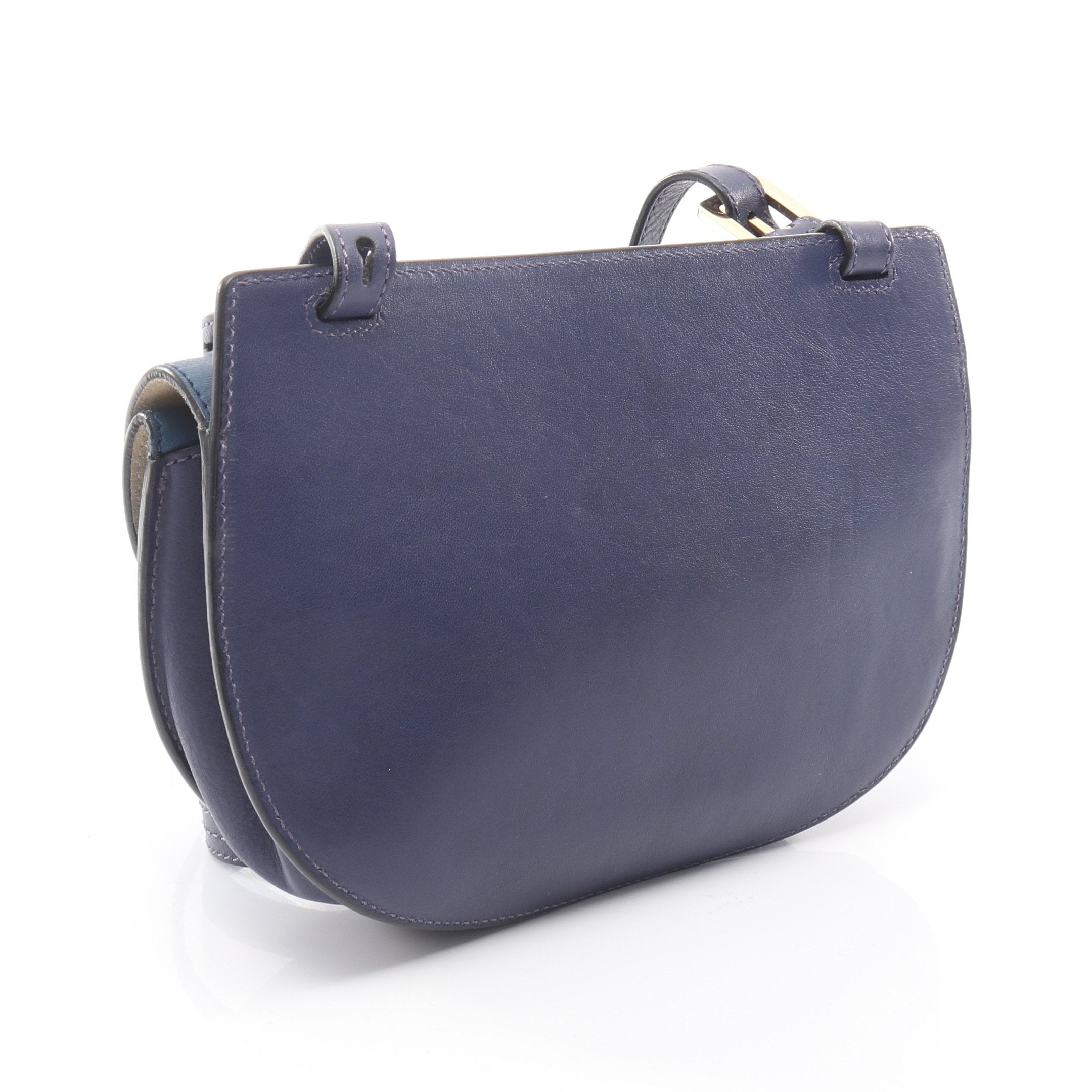 クロエ Chloe GEROGIA ジョージア ショルダーバッグ バッグ レザー レディース ブルー系 / ネイビー系 【中古】 GEROGIA ジョージア ショルダーバッグ レザー ブルー ネイビー クロエ