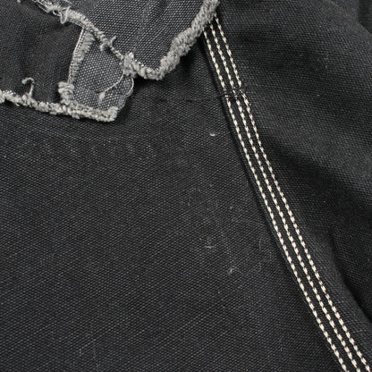 デニムパンツ コットン ダークグレー ダメージ加工 セント マイケル ボトムス SAINT MICHAEL