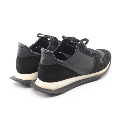 NEW VINTAGE RUNNER LACE UP スニーカー ファブリック スエード ブラック リックオウエンス シューズ Rick Owens