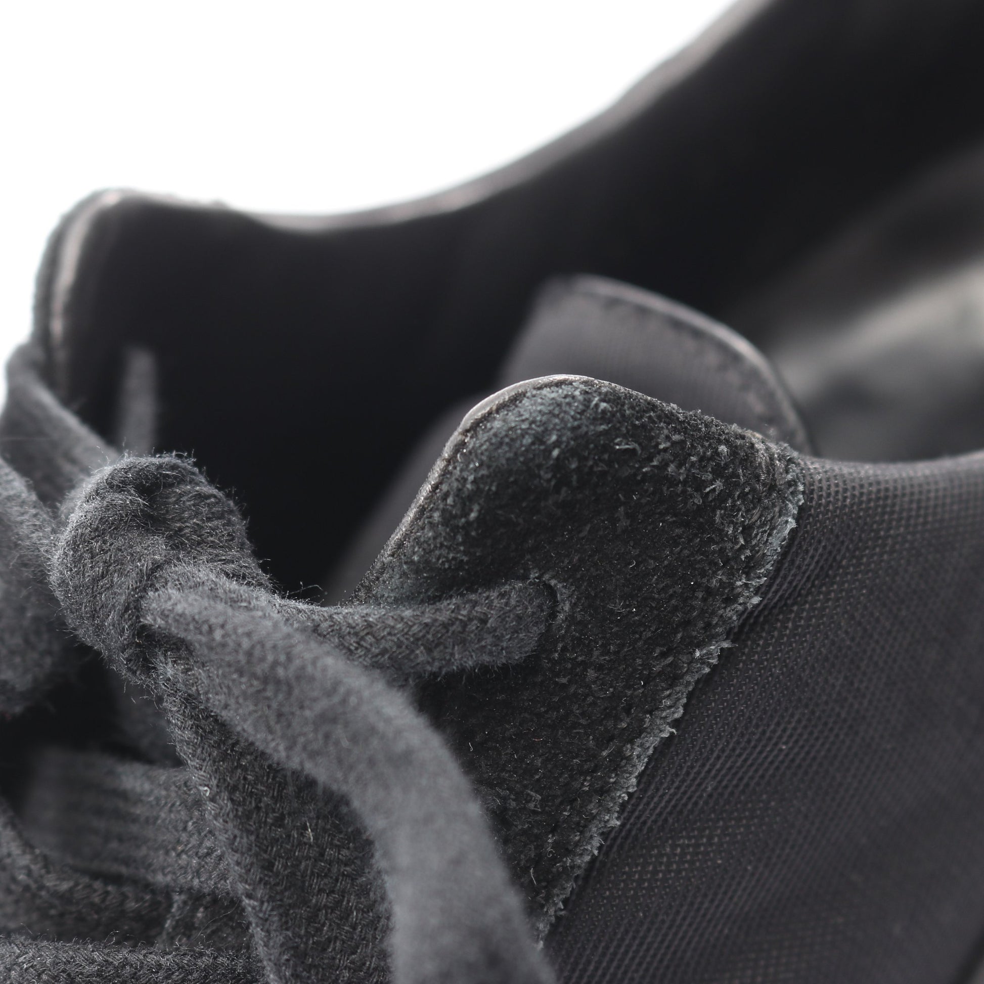 NEW VINTAGE RUNNER LACE UP スニーカー ファブリック スエード ブラック リックオウエンス シューズ Rick Owens