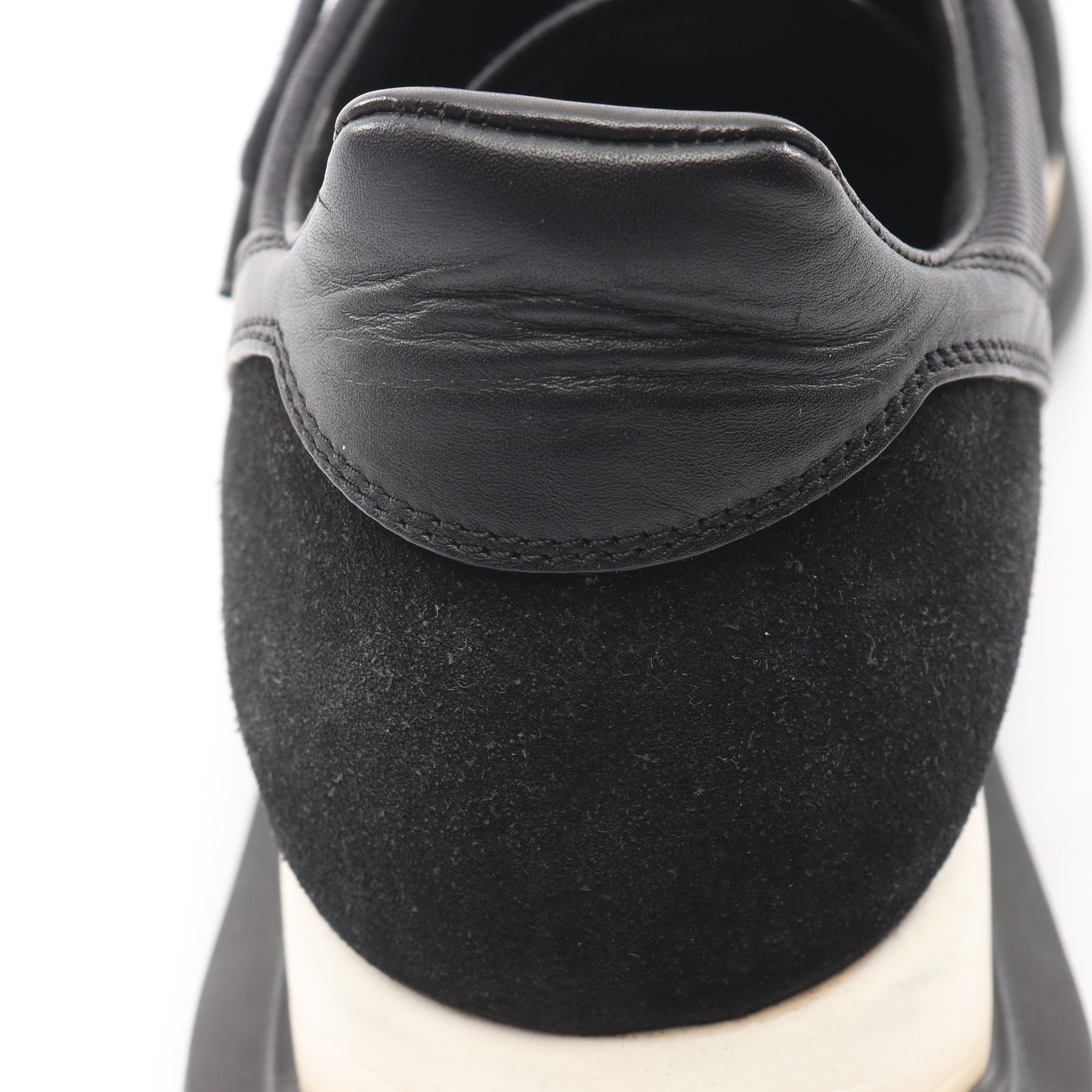 NEW VINTAGE RUNNER LACE UP スニーカー ファブリック スエード ブラック リックオウエンス シューズ Rick Owens