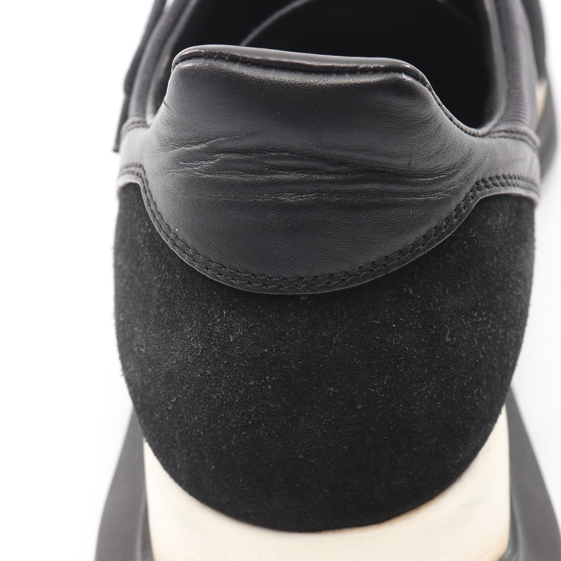 NEW VINTAGE RUNNER LACE UP スニーカー ファブリック スエード ブラック リックオウエンス シューズ Rick Owens
