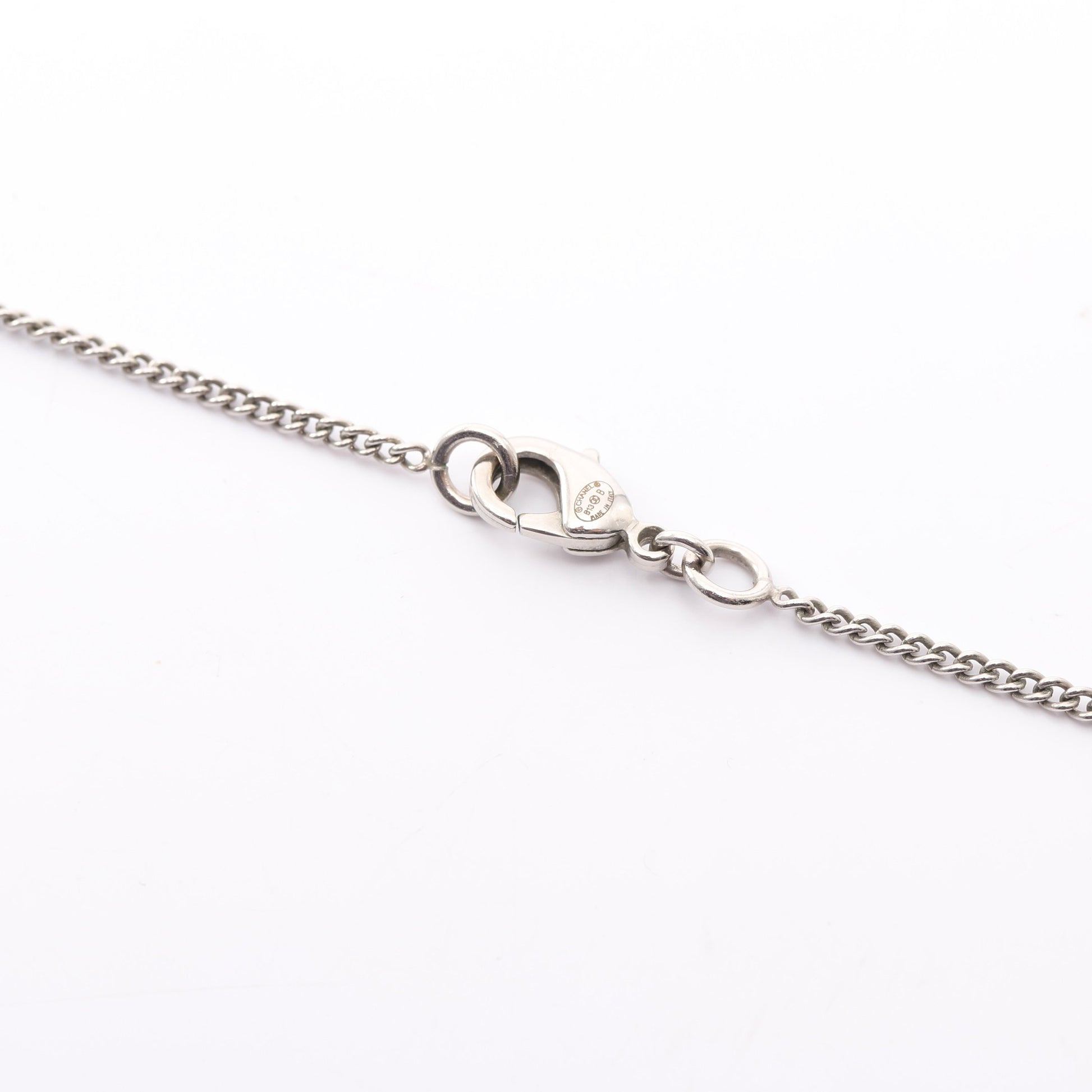 ココマーク ネックレス シルバー ブラック B13B シャネル アクセサリー CHANEL