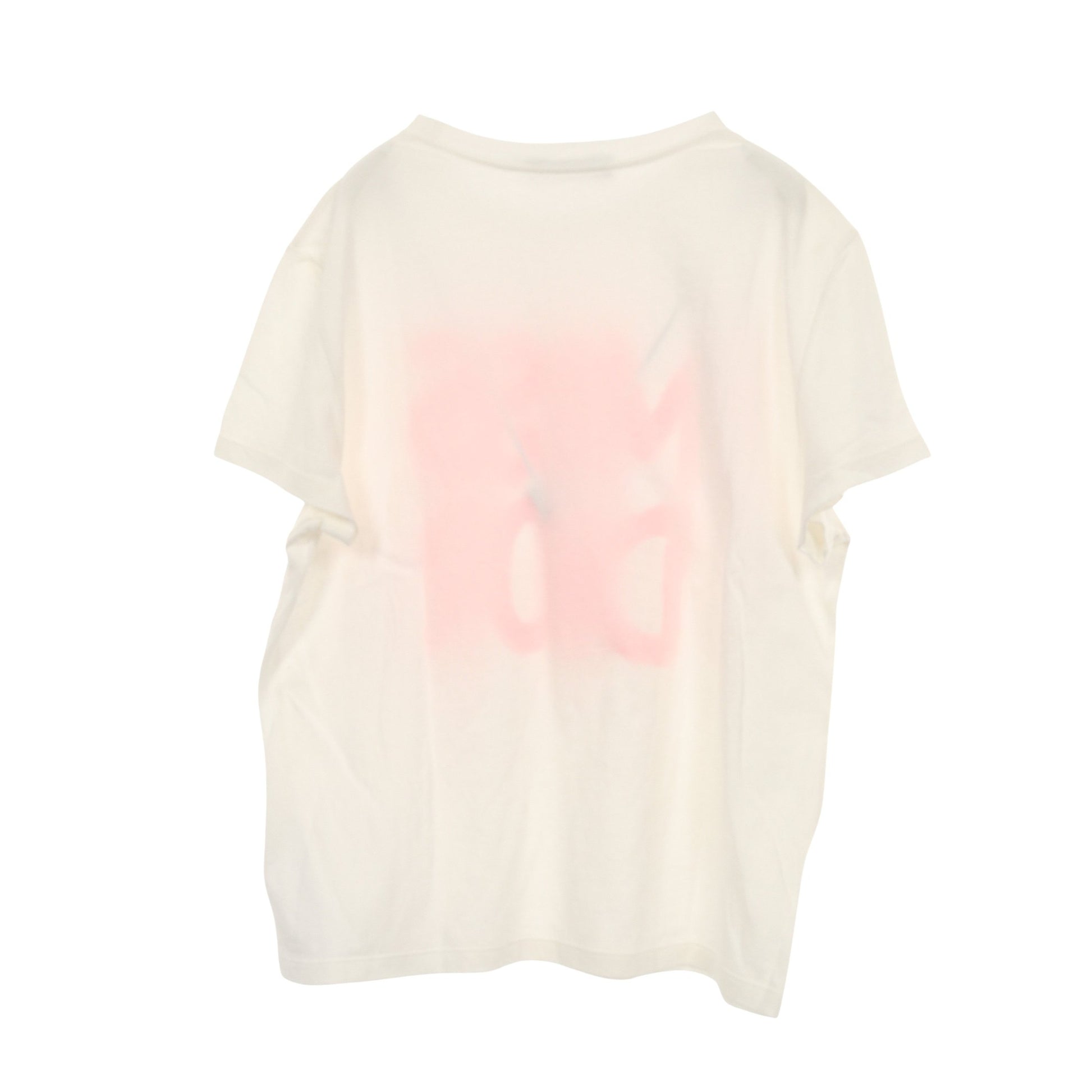 MISS DIOR 半袖Tシャツ クルーネック コットン ホワイト ピンク クリスチャンディオール トップス Christian Dior