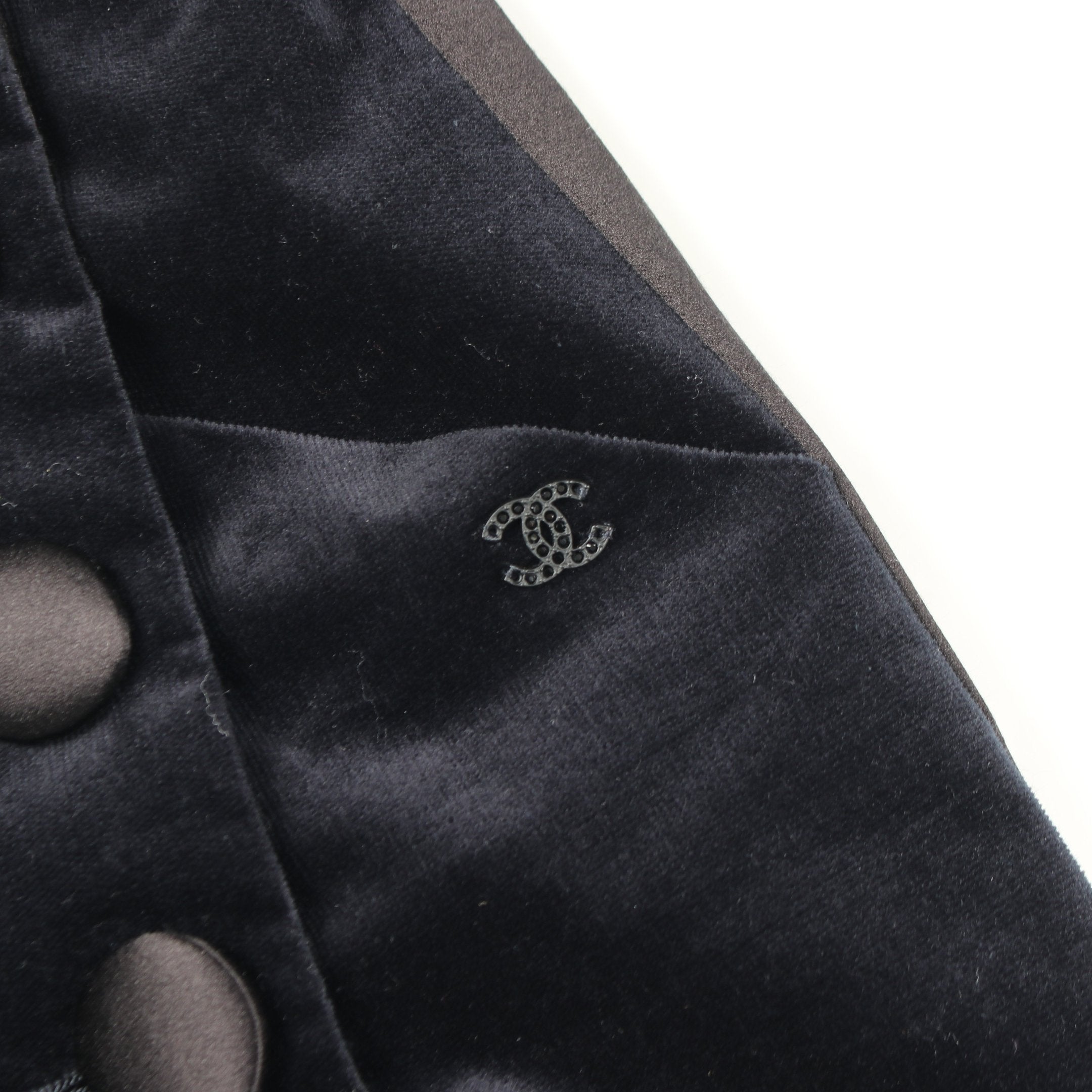 ワイドパンツ コットン ネイビー シャネル – RECLO