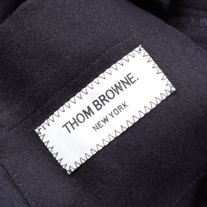シャツ ブルゾン ウール ネイビー トムブラウン アウター THOM BROWNE