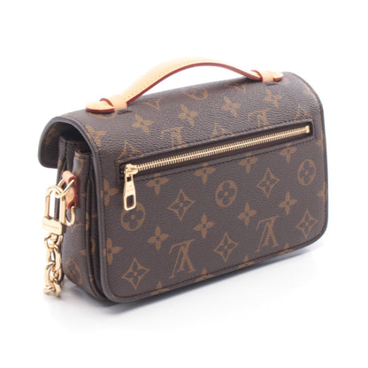 ポシェット メティス EW モノグラム ハンドバッグ PVC レザー ブラウン 2WAY ルイヴィトン バッグ LOUIS VUITTON