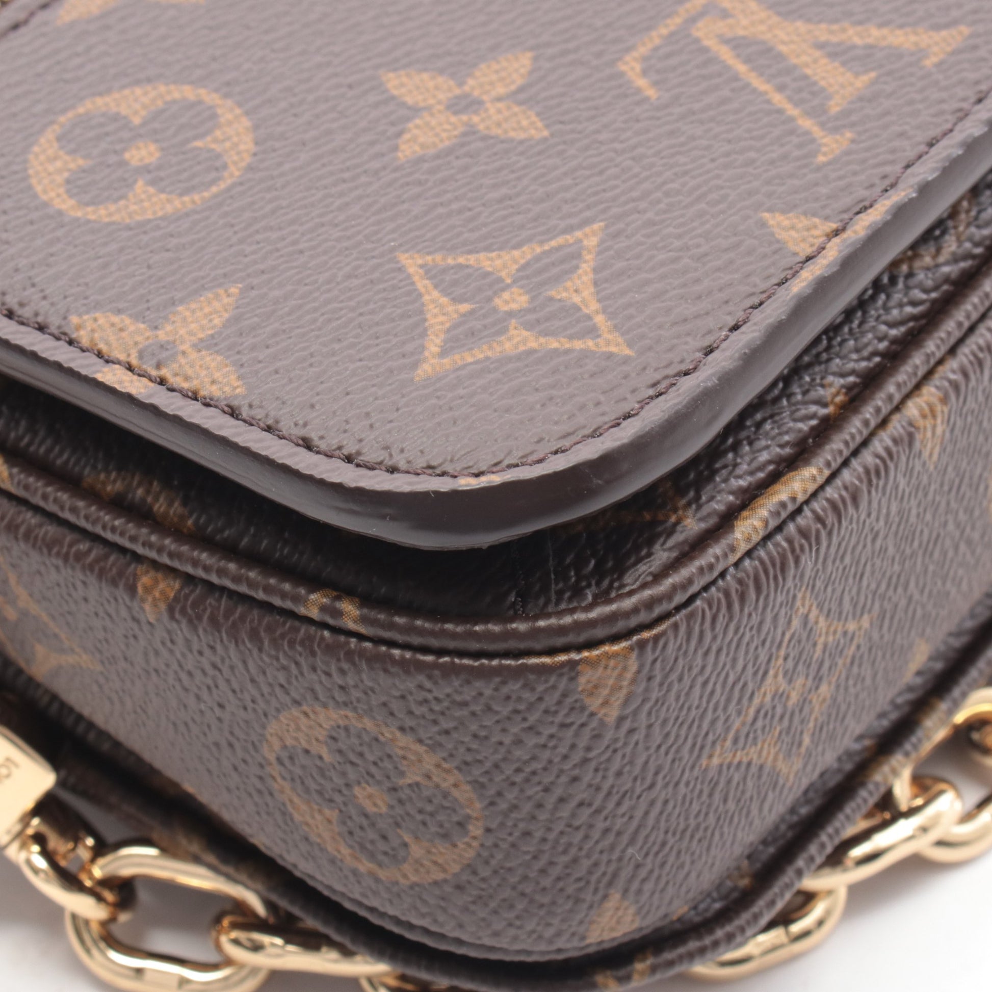 ポシェット メティス EW モノグラム ハンドバッグ PVC レザー ブラウン 2WAY ルイヴィトン バッグ LOUIS VUITTON