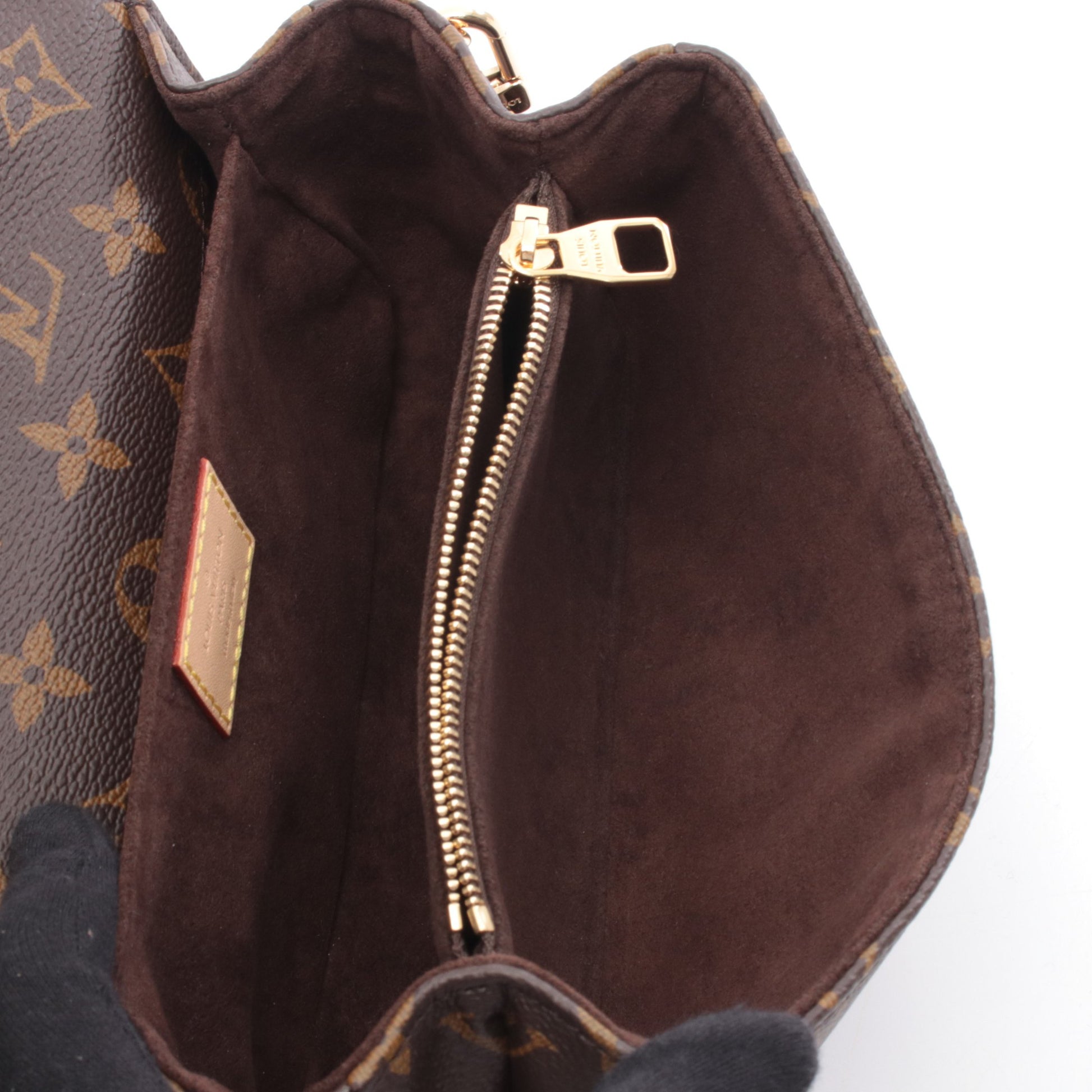 ポシェット メティス EW モノグラム ハンドバッグ PVC レザー ブラウン 2WAY ルイヴィトン バッグ LOUIS VUITTON