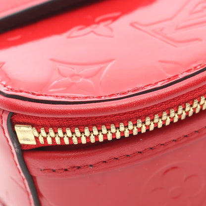 ミニ ボワットシャポー モノグラムヴェルニ ルージュ ショルダーバッグ レザー レッド ルイヴィトン バッグ LOUIS VUITTON