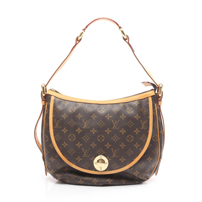トゥラムGM モノグラム ショルダーバッグ PVC レザー ブラウン ルイヴィトン バッグ LOUIS VUITTON