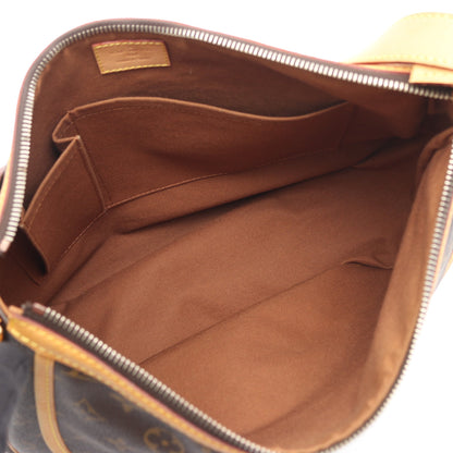 トゥラムGM モノグラム ショルダーバッグ PVC レザー ブラウン ルイヴィトン バッグ LOUIS VUITTON