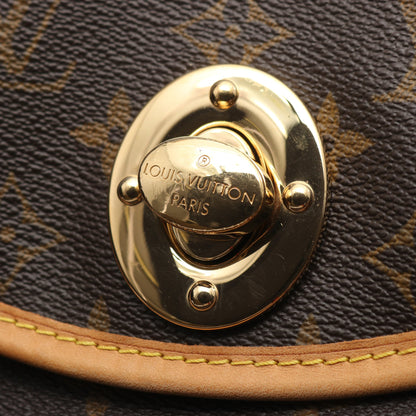 トゥラムGM モノグラム ショルダーバッグ PVC レザー ブラウン ルイヴィトン バッグ LOUIS VUITTON