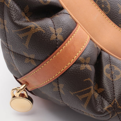 ボーリング モノグラム エトワール ハンドバッグ PVC レザー ダークブラウン ブラウン ルイヴィトン バッグ LOUIS VUITTON
