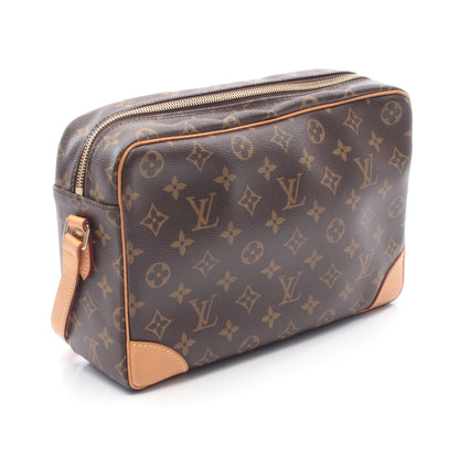 トロカデロ30 モノグラム ショルダーバッグ PVC レザー ブラウン ルイヴィトン バッグ LOUIS VUITTON