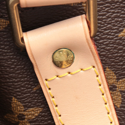 キーポル60 モノグラム ボストンバッグ PVC レザー ブラウン ルイヴィトン バッグ LOUIS VUITTON