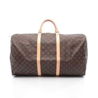 キーポル60 モノグラム ボストンバッグ PVC レザー ブラウン ルイヴィトン バッグ LOUIS VUITTON