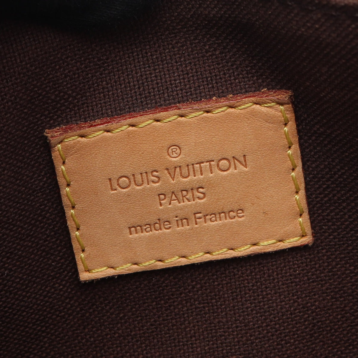 メニルモンタンPM モノグラム ショルダーバッグ PVC レザー ブラウン ルイヴィトン バッグ LOUIS VUITTON