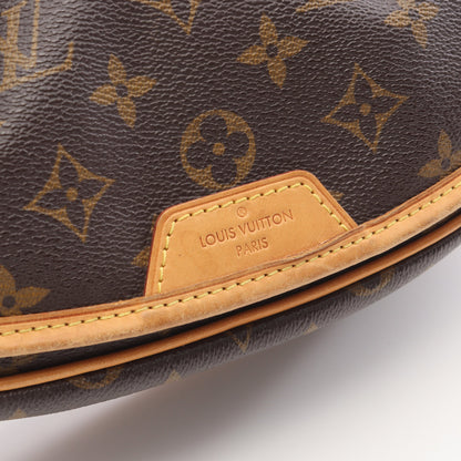 メニルモンタンPM モノグラム ショルダーバッグ PVC レザー ブラウン ルイヴィトン バッグ LOUIS VUITTON