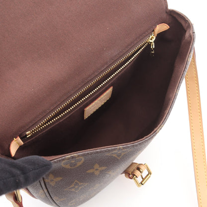 シャンティGM モノグラム ショルダーバッグ PVC レザー ブラウン ルイヴィトン バッグ LOUIS VUITTON