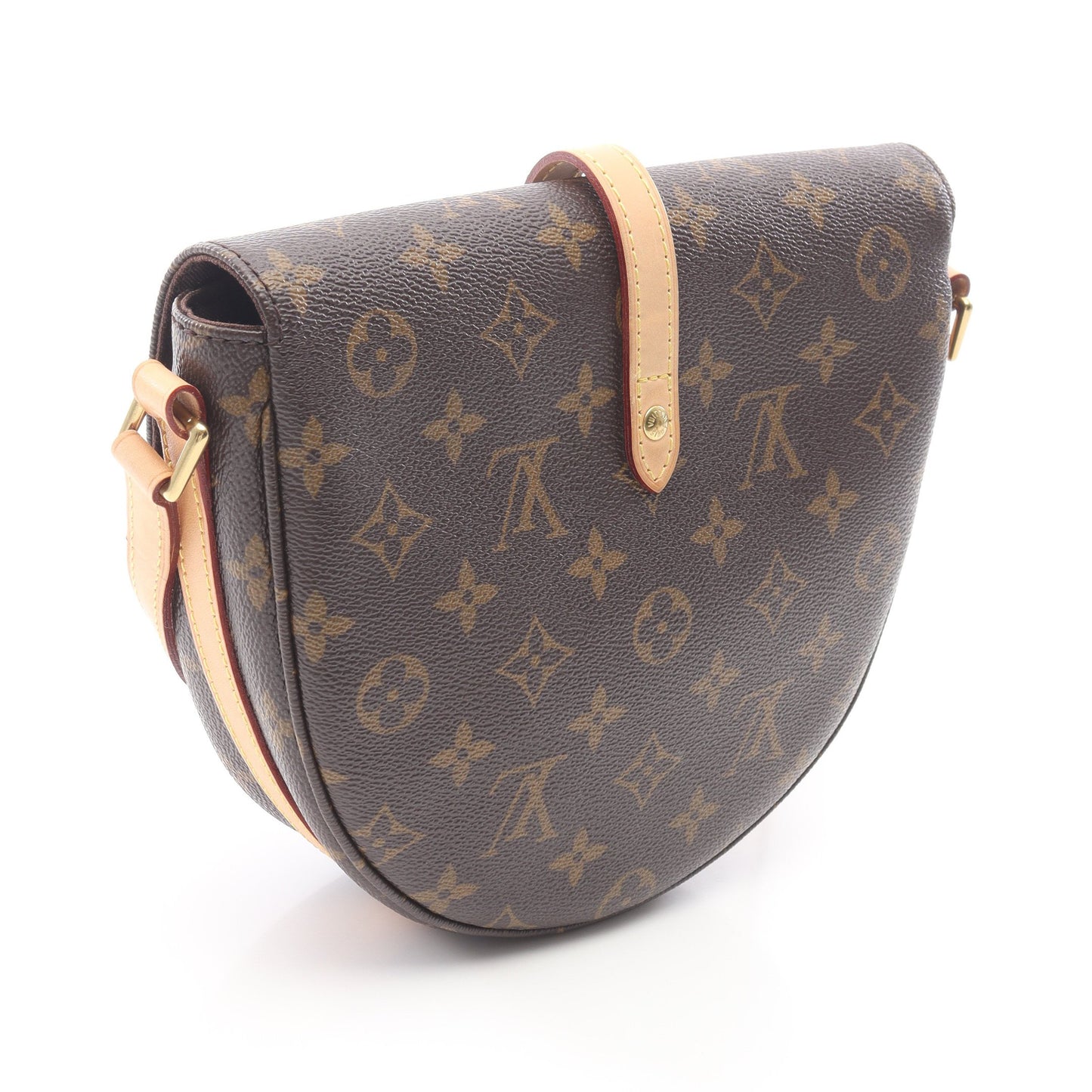 シャンティGM モノグラム ショルダーバッグ PVC レザー ブラウン ルイヴィトン バッグ LOUIS VUITTON