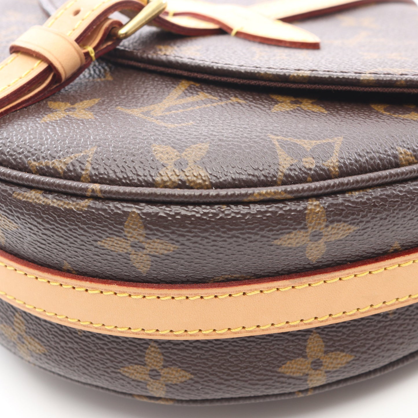 シャンティGM モノグラム ショルダーバッグ PVC レザー ブラウン ルイヴィトン バッグ LOUIS VUITTON