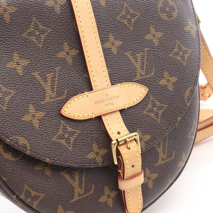 シャンティGM モノグラム ショルダーバッグ PVC レザー ブラウン ルイヴィトン バッグ LOUIS VUITTON