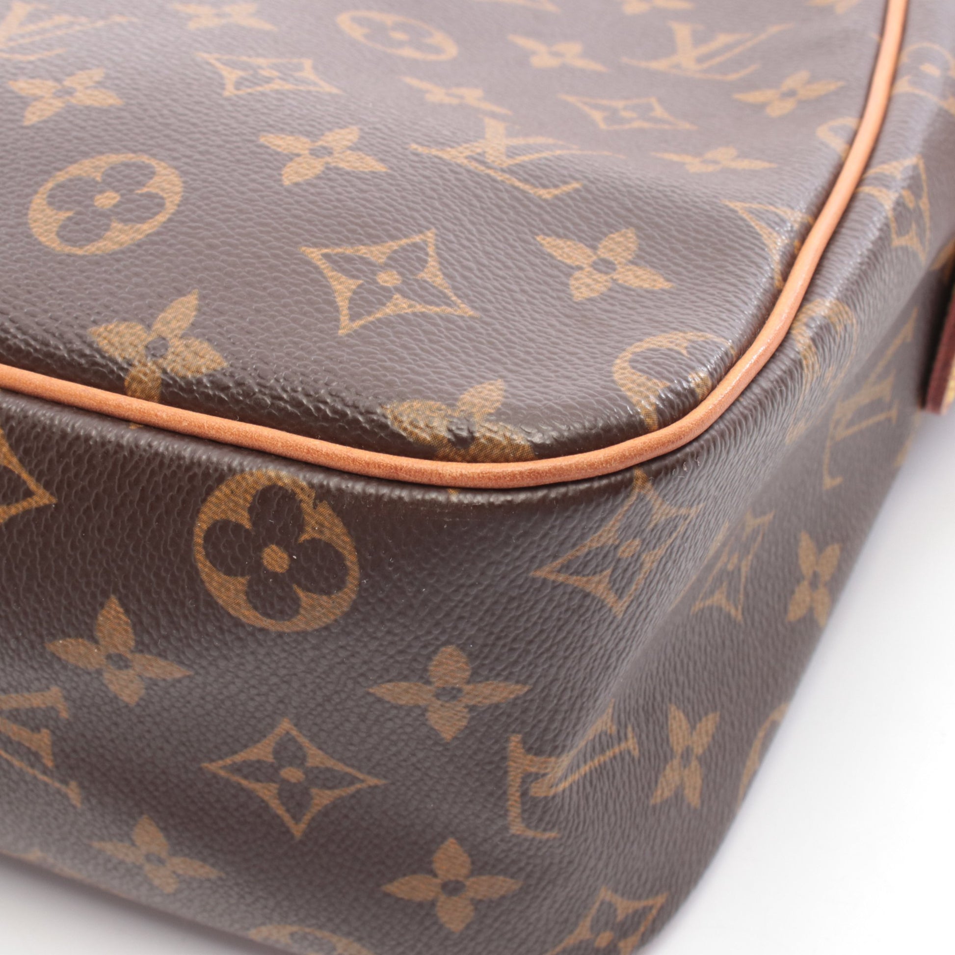ヴィバシテGM モノグラム ショルダーバッグ PVC レザー ブラウン ルイヴィトン バッグ LOUIS VUITTON