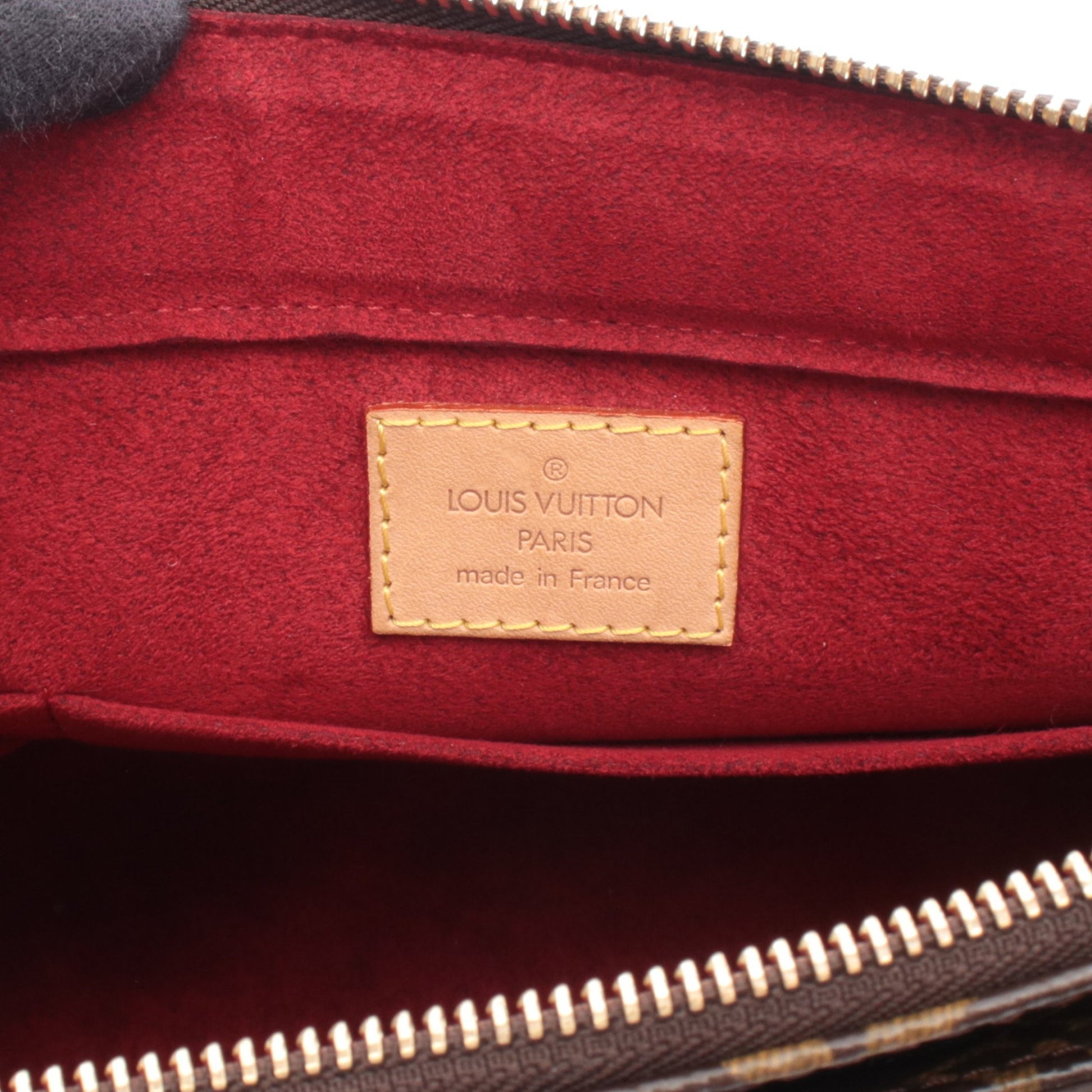 ヴィバシテGM モノグラム ショルダーバッグ PVC レザー ブラウン ルイヴィトン バッグ LOUIS VUITTON