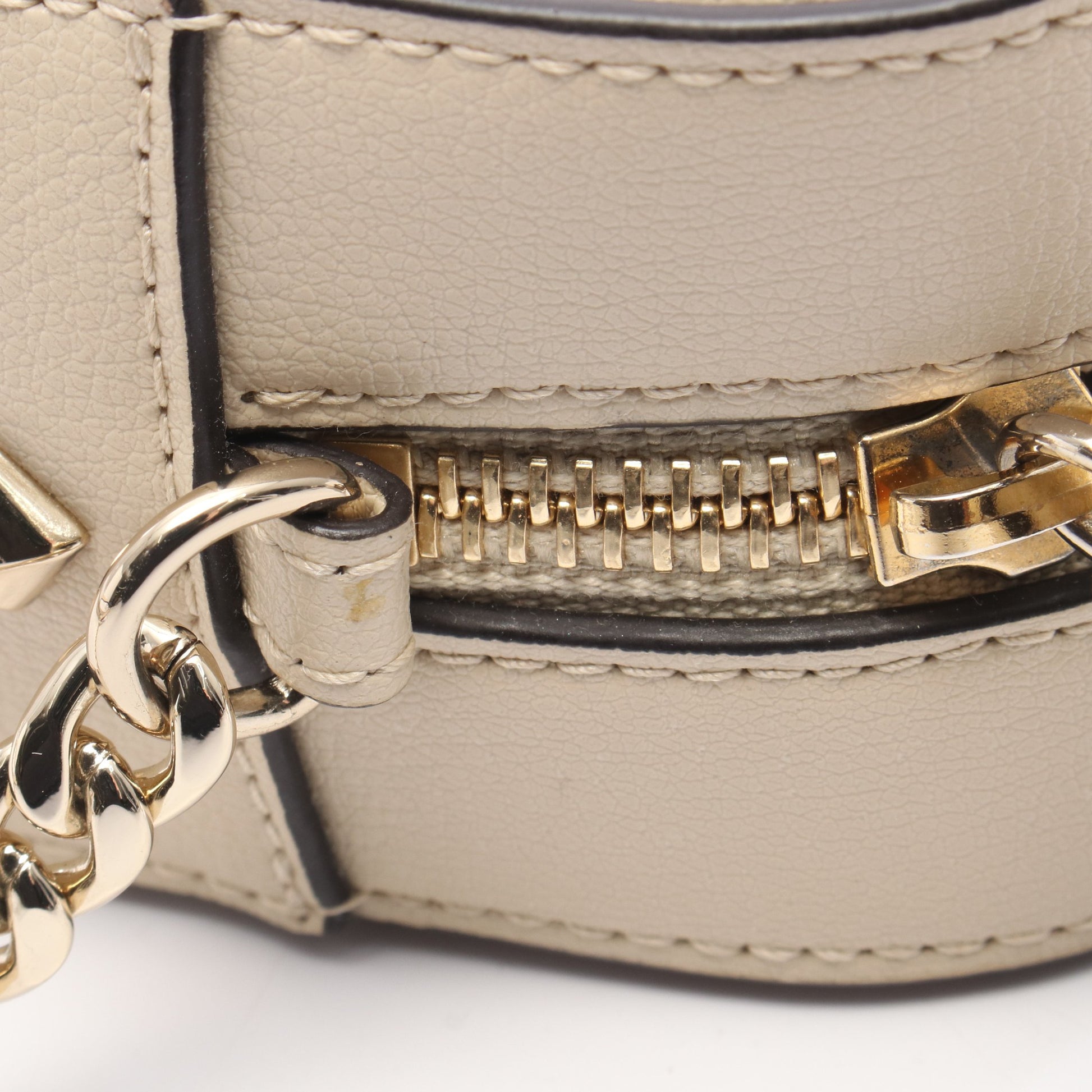 JC CAMERA ショルダーバッグ レザー ライトベージュ ジミーチュウ バッグ JIMMY CHOO