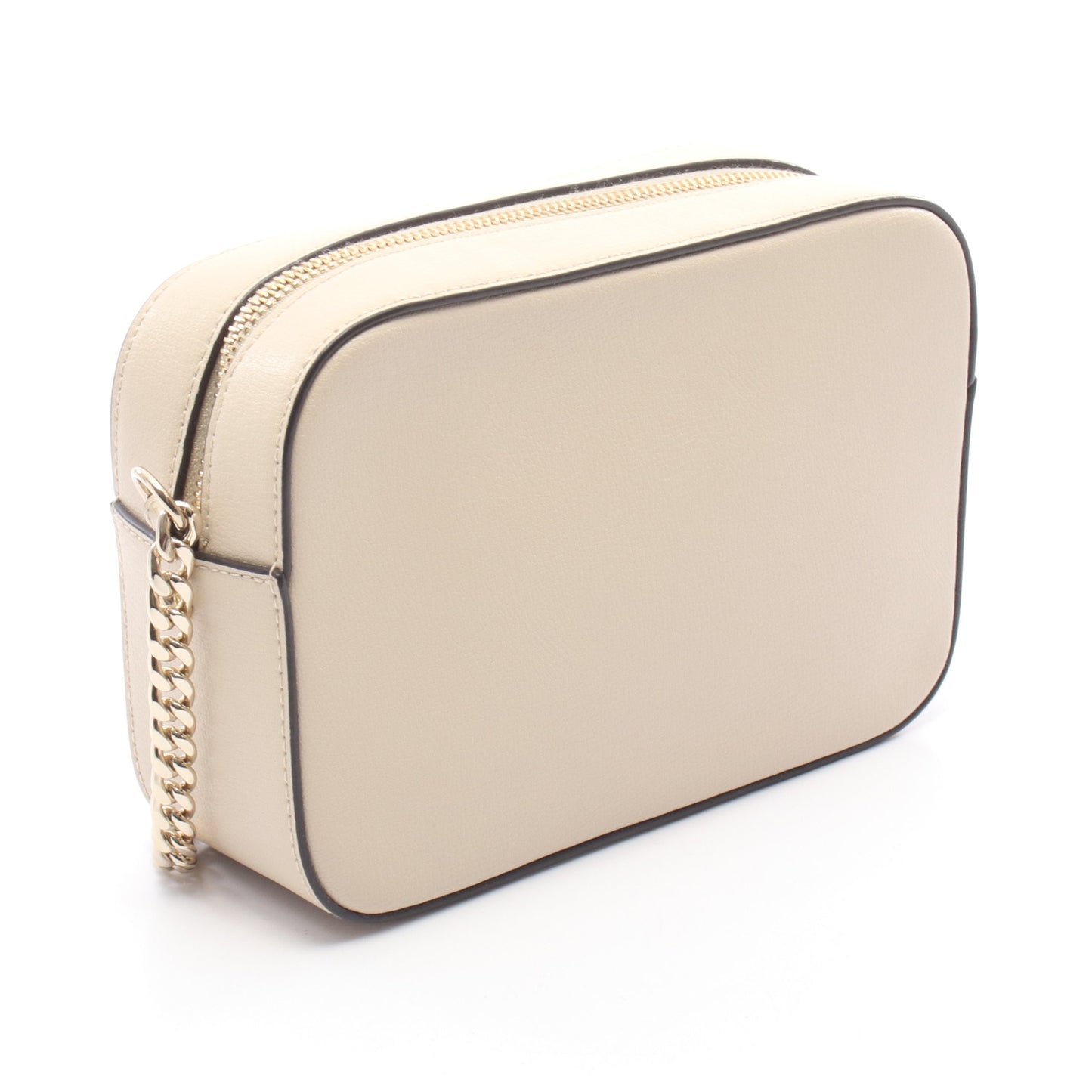 JC CAMERA ショルダーバッグ レザー ライトベージュ ジミーチュウ バッグ JIMMY CHOO