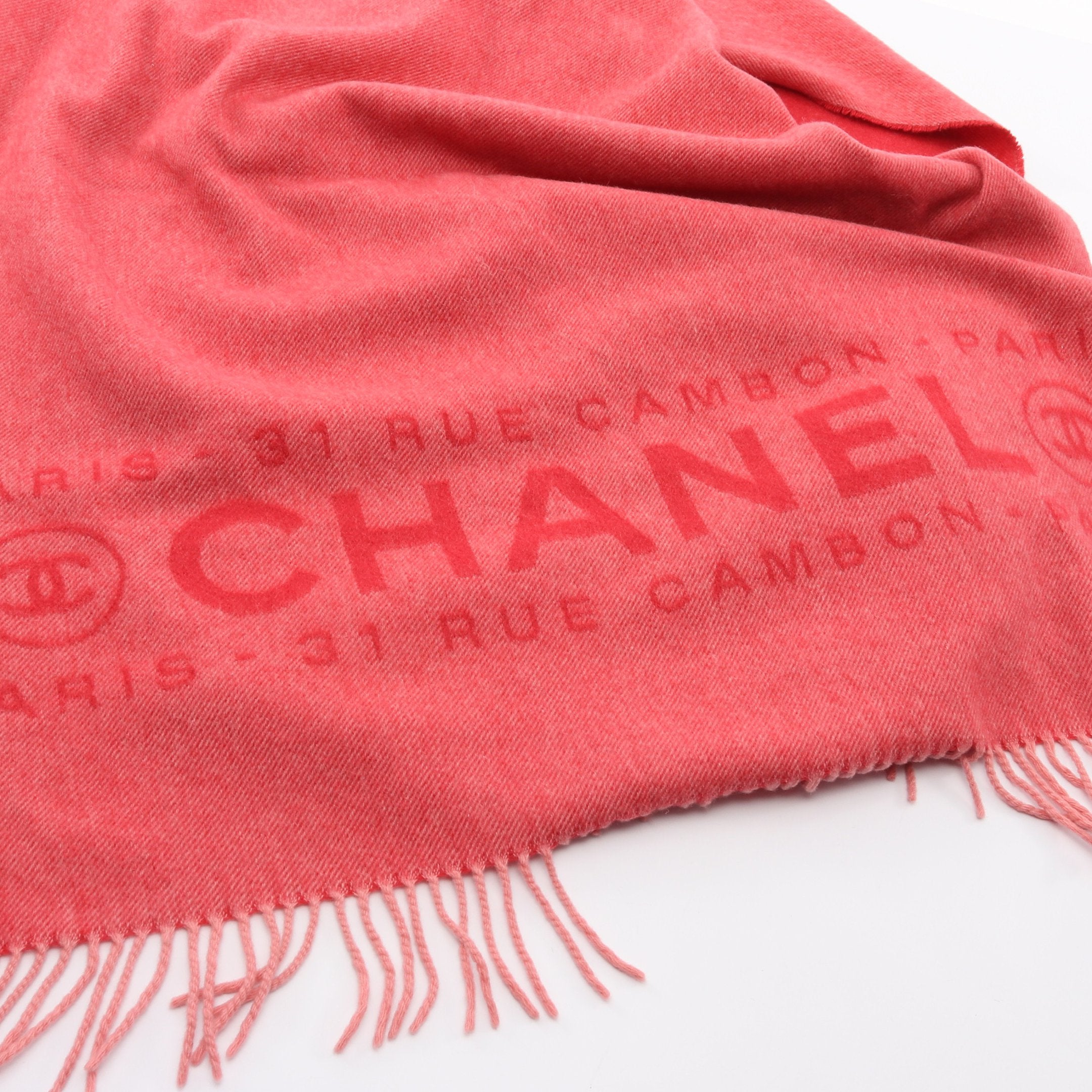 CHANELカシミア×ウールストール CHANELカシミア×ウールストール