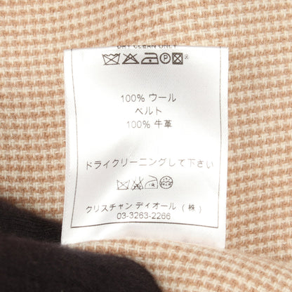 ジャケット スカートスーツ ウール ベージュ クリスチャンディオール スーツ Christian Dior