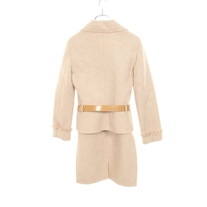ジャケット スカートスーツ ウール ベージュ クリスチャンディオール スーツ Christian Dior