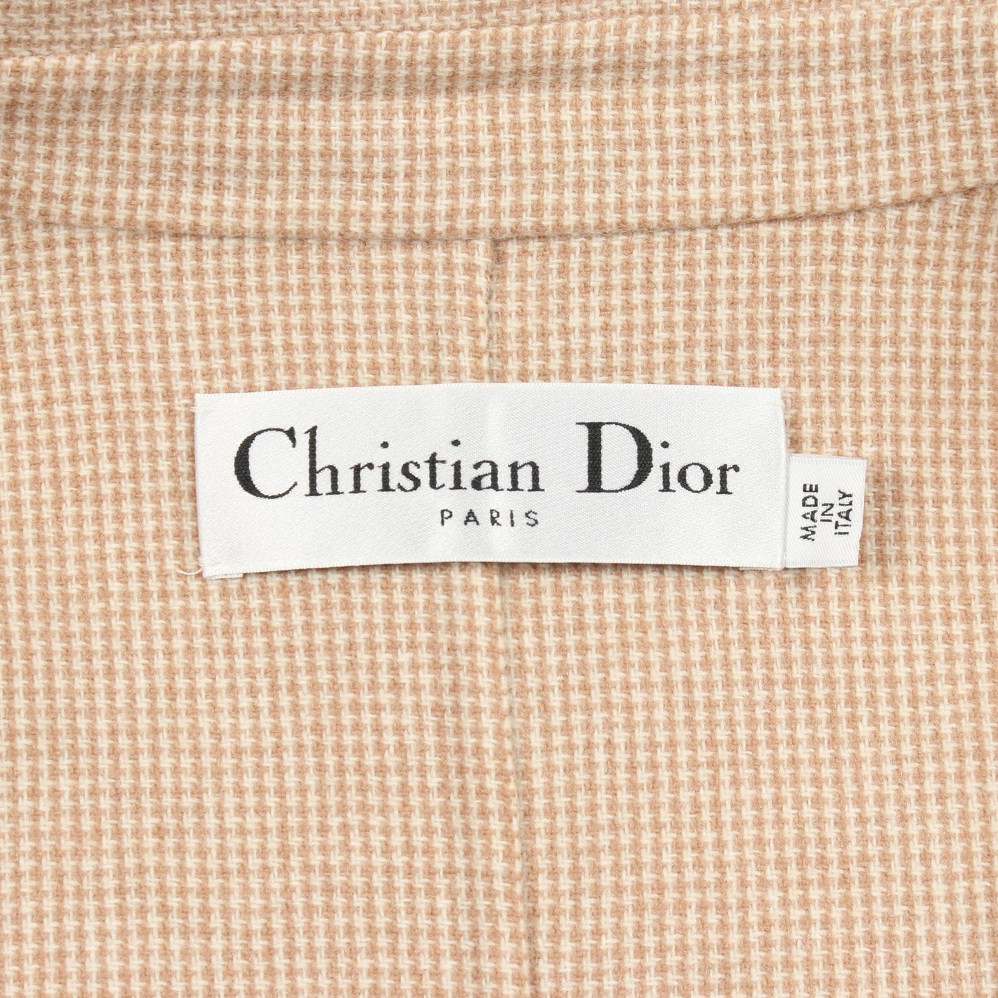 ジャケット スカートスーツ ウール ベージュ クリスチャンディオール スーツ Christian Dior