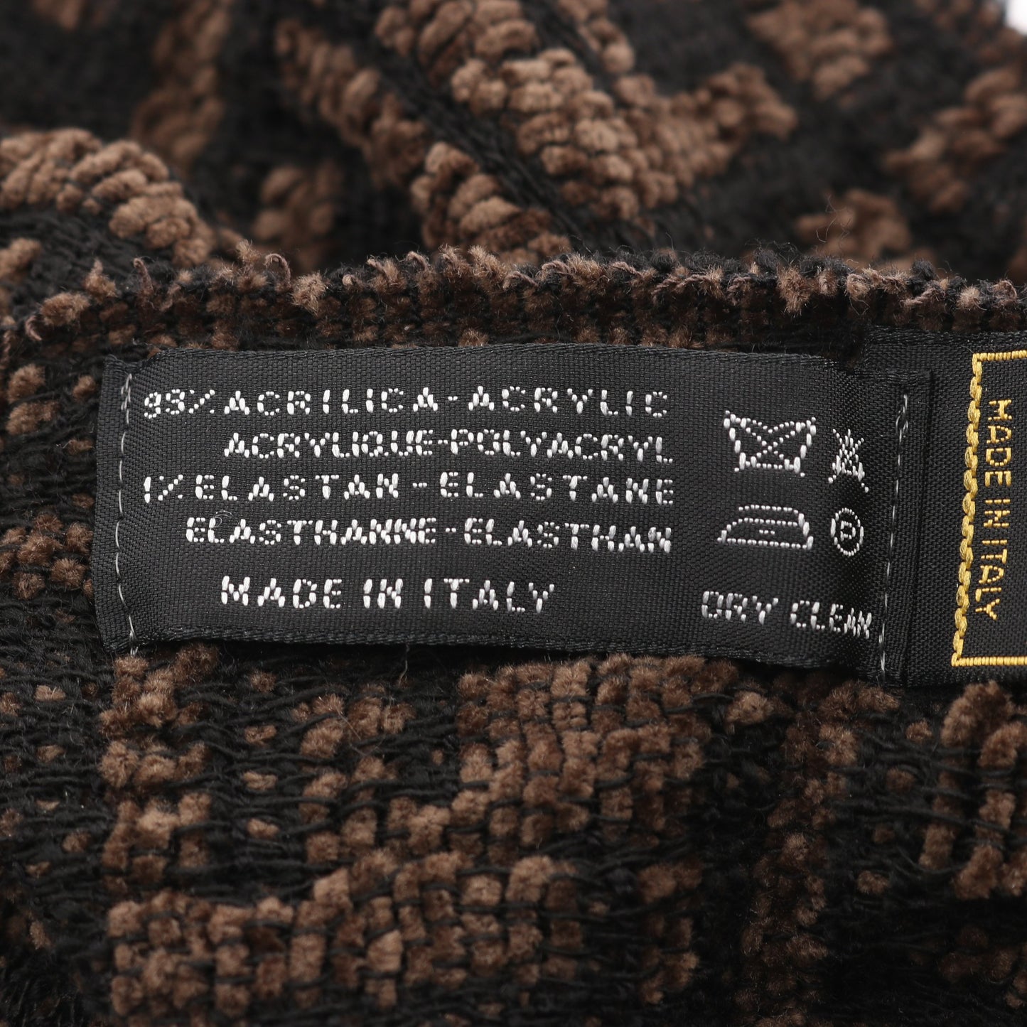 ズッカ マフラー ダークブラウン ブラック フェンディ 財布・小物 FENDI