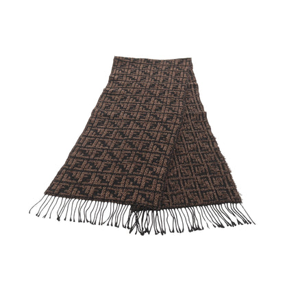 ズッカ マフラー ダークブラウン ブラック フェンディ 財布・小物 FENDI
