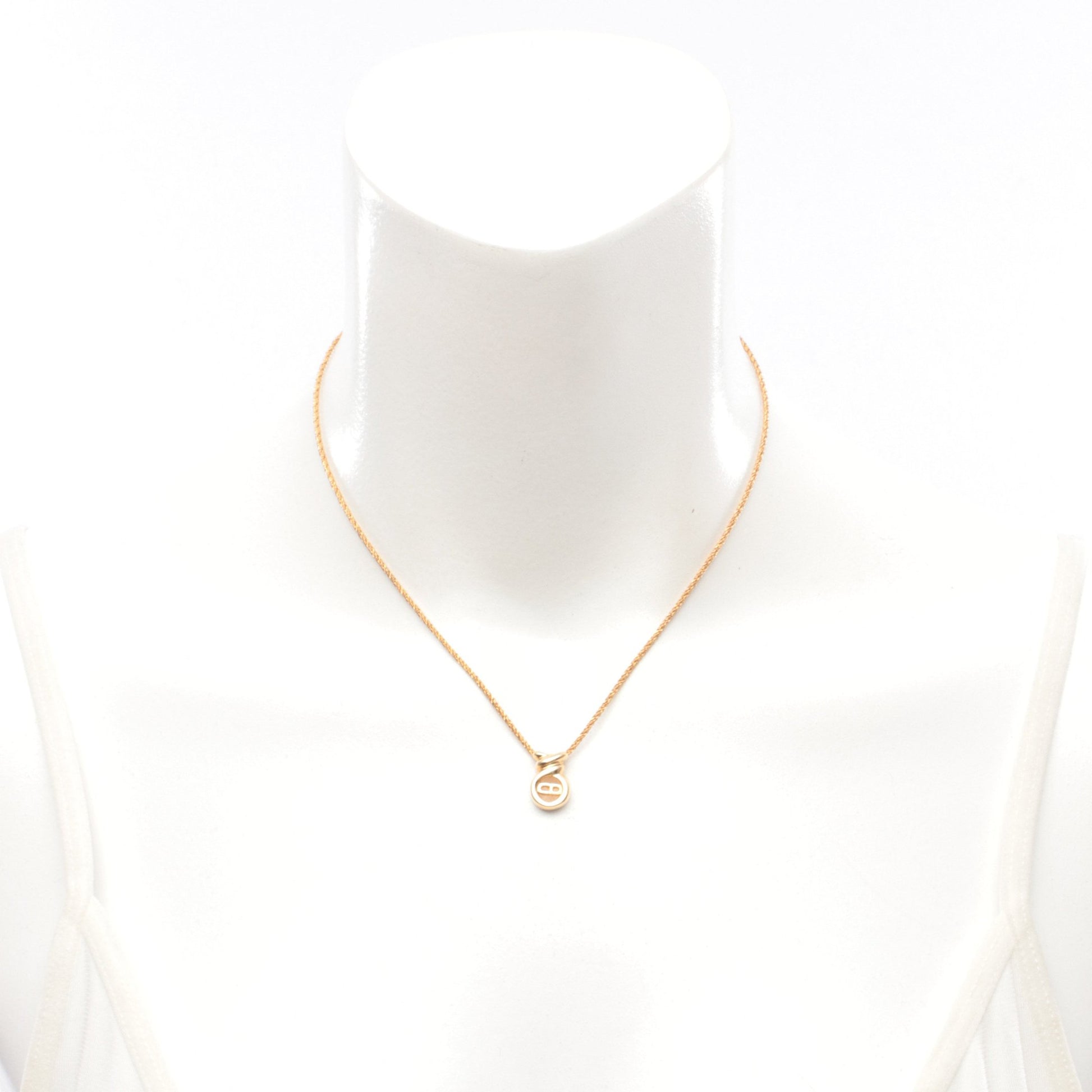 CDロゴ ネックレス GP ゴールド クリスチャンディオール アクセサリー Christian Dior