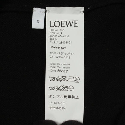 レイヤード ニット カシミヤ ブラック ロエベ トップス LOEWE