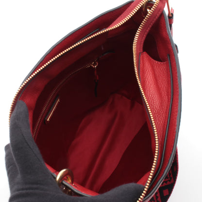 MADRAS マドラス ショルダーバッグ レザー レッド ミュウミュウ バッグ miu miu