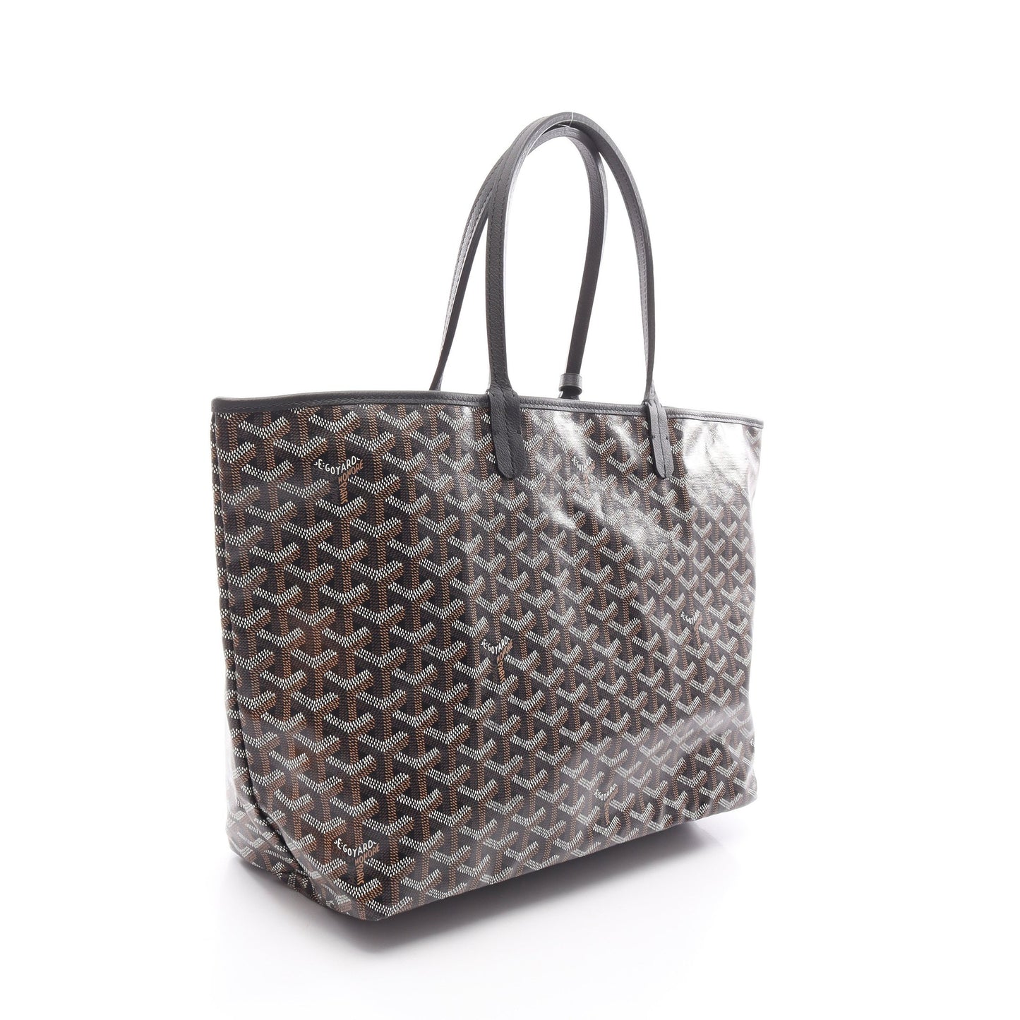 サンルイPM ハンドバッグ トートバッグ コーディングキャンバス レザー ブラック ブラウン マルチカラー ゴヤール バッグ GOYARD