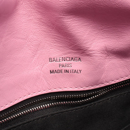 モナコ スリングバッグ ワンショルダーバッグ レザー ピンク バレンシアガ バッグ BALENCIAGA